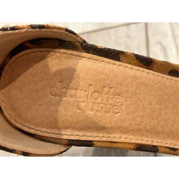 Charlotte Russe Leopard Heels size 7 - Picture 5 of 10